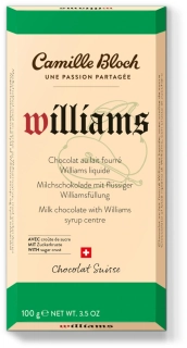 Čokoláda Camille Bloch 100g mléčná WILLIAMS