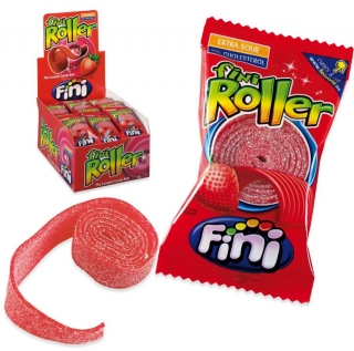 Želé FINI ROLLER 20g - kyselá JAHODA