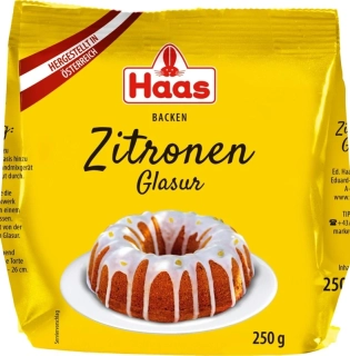 Poleva Haas ZITRONEN GLASUR 250g