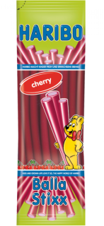 Želé HARIBO Balla Stixx 80g třešeň