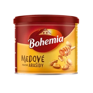 Arašídy BOHEMIA medové 135 g 