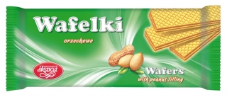 Oplatky WAFELKI 180g ARAŠÍDOVÉ