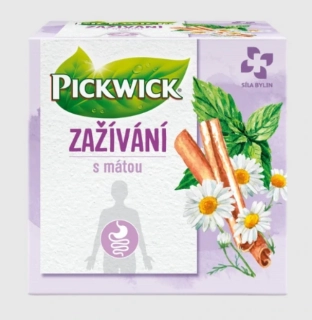 PICKWICK bylinný čaj - ZAŽÍVÁNÍ 20 g s mátou