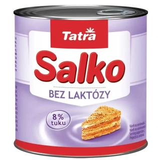SALKO BEZ LAKTÓZY 397 g zahuštěné slazené mléko