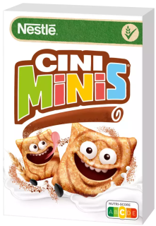 Celozrnné cereálie NESTLÉ 375 g MINIS -  SKOŘICOVÉ