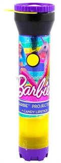 Hračka PROMÍTAČKA - s obrázkem & cukrovinka BARBIE - VÝPRODEJ !!! DMT: 1/2025