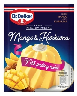 Dr.Oetker puding 40 g  PREMIUM mango & kurkuma