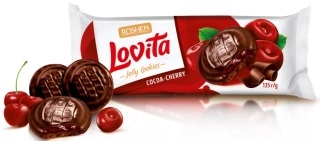 Piškoty ROSHEN LOVITA 135g třešňové