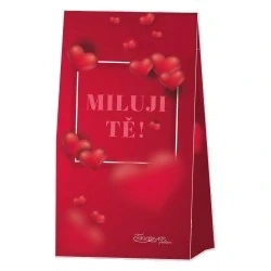 Bonboniéra B&S pralinky MILUJI TĚ 94.5 g  oříškový krém 