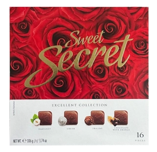 Bonboniéra Sweet Secret 106 g - RŮŽE