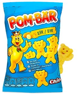 POM-BÄR SNACK příchuť sýr 50g