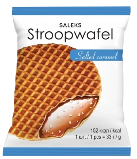 STROOPWAFEL wafle 33 g SLANÝ KARAMEL