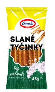  Slané tyčinky ARADO 43 g - VÝPRODEJ !!! DMT: 3/2025