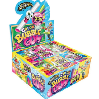 Tyčinkové žvýkačky COLOR BUBBLE GUM 35 G