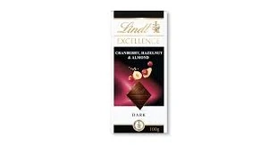 Čokoláda Lindt Excellence 100 g CRANBERRY