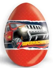 Vajíčko čokoládové 20 g SUPERMASCHINES