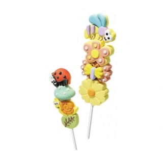 Lízátko marshmallow 50 g - Mallow Summer Bugs