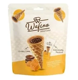 10x kornoutky WAFINO 100 g KARAMELOVÉ