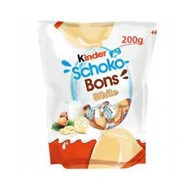 Kinder Schoko-Bons White 200 g - bílé čokoládové bonbóny