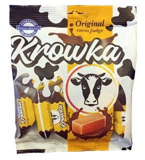 KROWKA mléčné karamely 100 g KAKAOVÉ