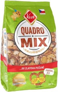Vest QUADRO MIX 200 g krekry, tyčinky, preclíky