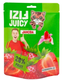Želé FIZI JUICY 100 g JAHODA