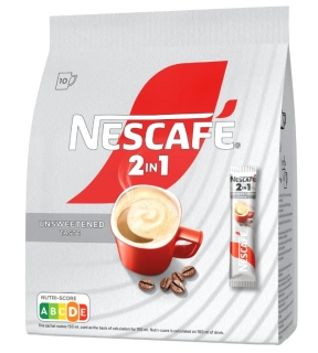 NESCAFE instantní káva 2v1 10 x 8 g BEZ CUKRU