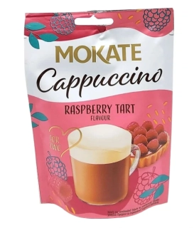 Cappuccino MOKATE 40 g - s příchutí MALINOVÝ KOLÁČ