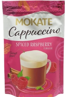MOKATE Cappuccino SPICED RASPBERRY flavour 110g
