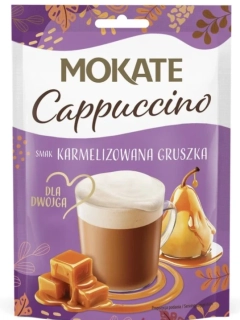 MOKATE Cappuccino CARAMELISED PEAR flavour 110g