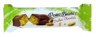 Rosso Bianco čokoládová tyčinka 35 g DUBAJSKÁ ČOKOLÁDA