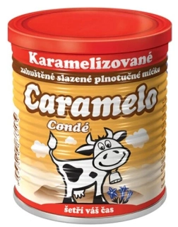 Condé CARAMELO 397 g - Zahuštěné SLAZENÉ KARAMELIZOVANÉ mléko 