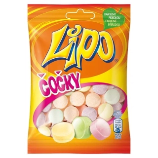 Ovocné LIPO čočky 60 g - ovocný komprimát 