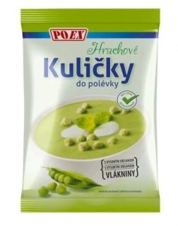 Kuličky do polévky 50 g bez LEPKU - HRACHOVÉ