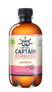 Nápoj KOMBUCHA CAPTAIN 400 ml MALINA