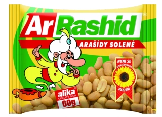 Arašídy ArRashid 60 g - pražené solené