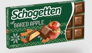 Čokoláda SCHOGETTEN 100 g BAKED APPLE & MANDLE
