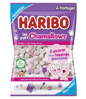 Želé marshmallow HARIBO Chamallows 150 g PETITE - VÝPRODEJ !!! DMT: 1/2026