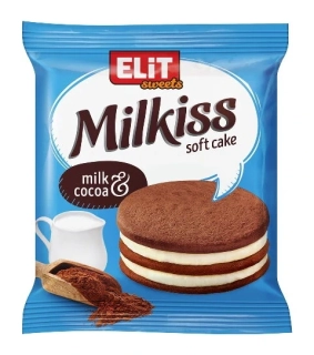Medový dortík MILKISS Cake 42 g - KAKAOVÝ