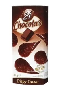 Čokoládové chipsy CHOCOLA´S 80 g CRSIPY CACAO