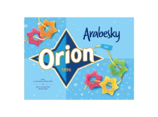 Želé ORION Arabesky 180 g - ovocné želé ZVONEČKY