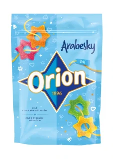 Želé ORION Arabesky 130 g v sáčku - ovocné želé ZVONEČKY