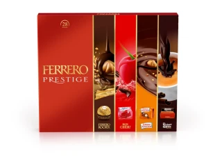Bonboniéra Ferrero PRESTIGE 319 g - červená dárková edice - VELKÁ