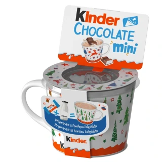 KINDER chocolate mini 102 g + hrneček (3 motivy)