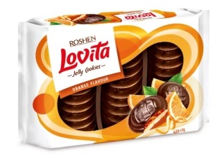 Dezertní piškoty ROSHEN LOVITA 420 g - POMERANČ