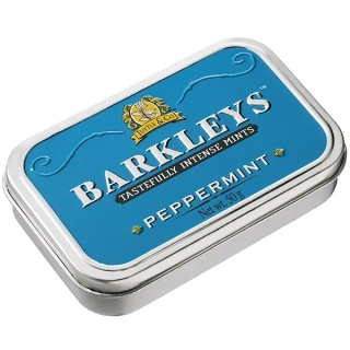 Bonbónky v kovové krabičce BARKLEYS 50 g - peppermint