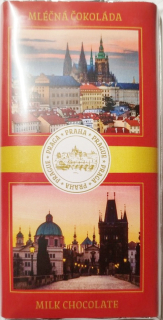 Čokoláda PRAHA 100 g mléčná  - PRAHA večerní