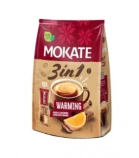 MOKATE Horká čokoláda 12 x 17 g POMERANČ & SKOŘICE - VÝPRODEJ !!! DMT: 5/2025