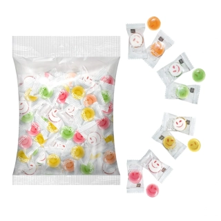 Bonbóny SMILEY CANDY 1 kg - ovocné bonbóny se smajlíky