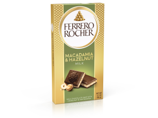Čokoláda Ferrero Rocher 90 g mléčná MACADAMIA